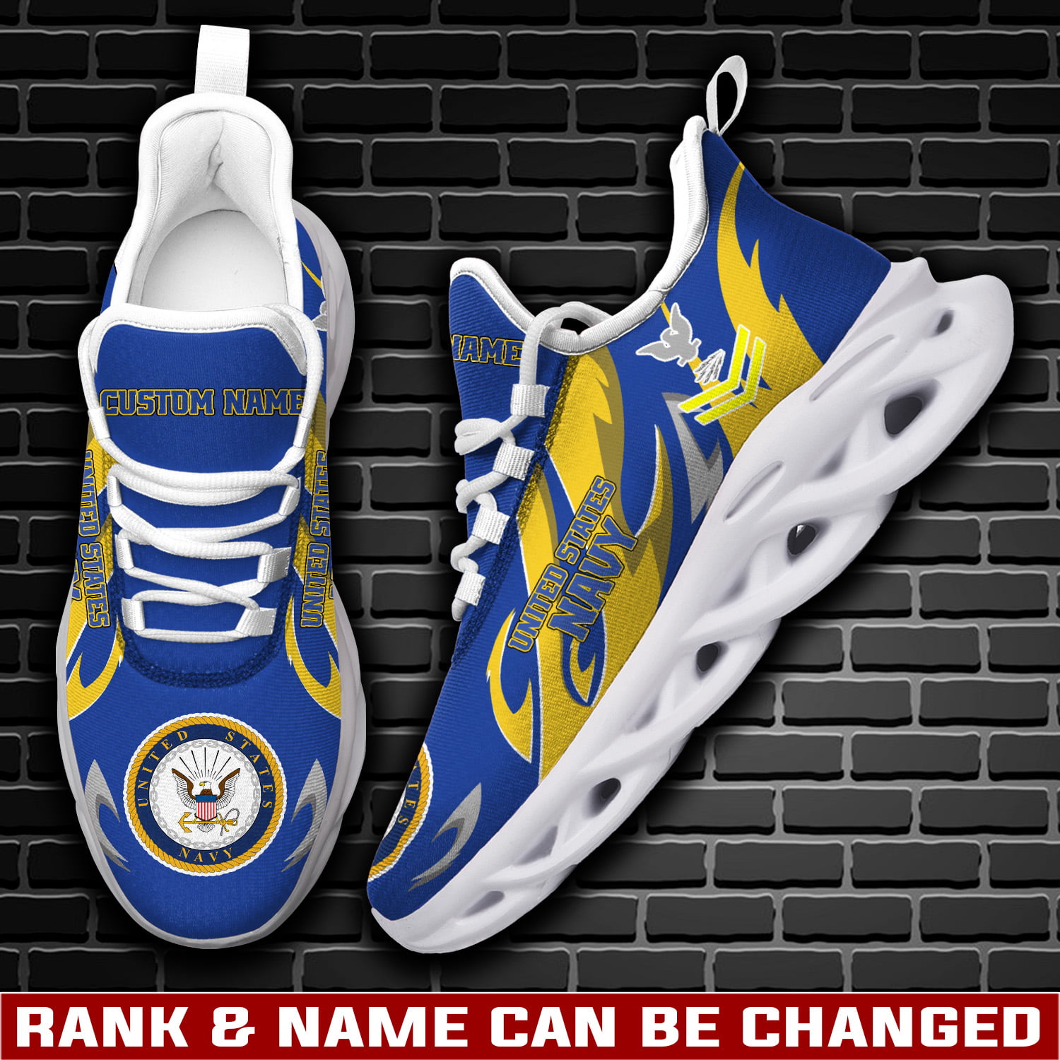 JWFancy US Navy Max Soul Shoes Sneakers For Men And Women