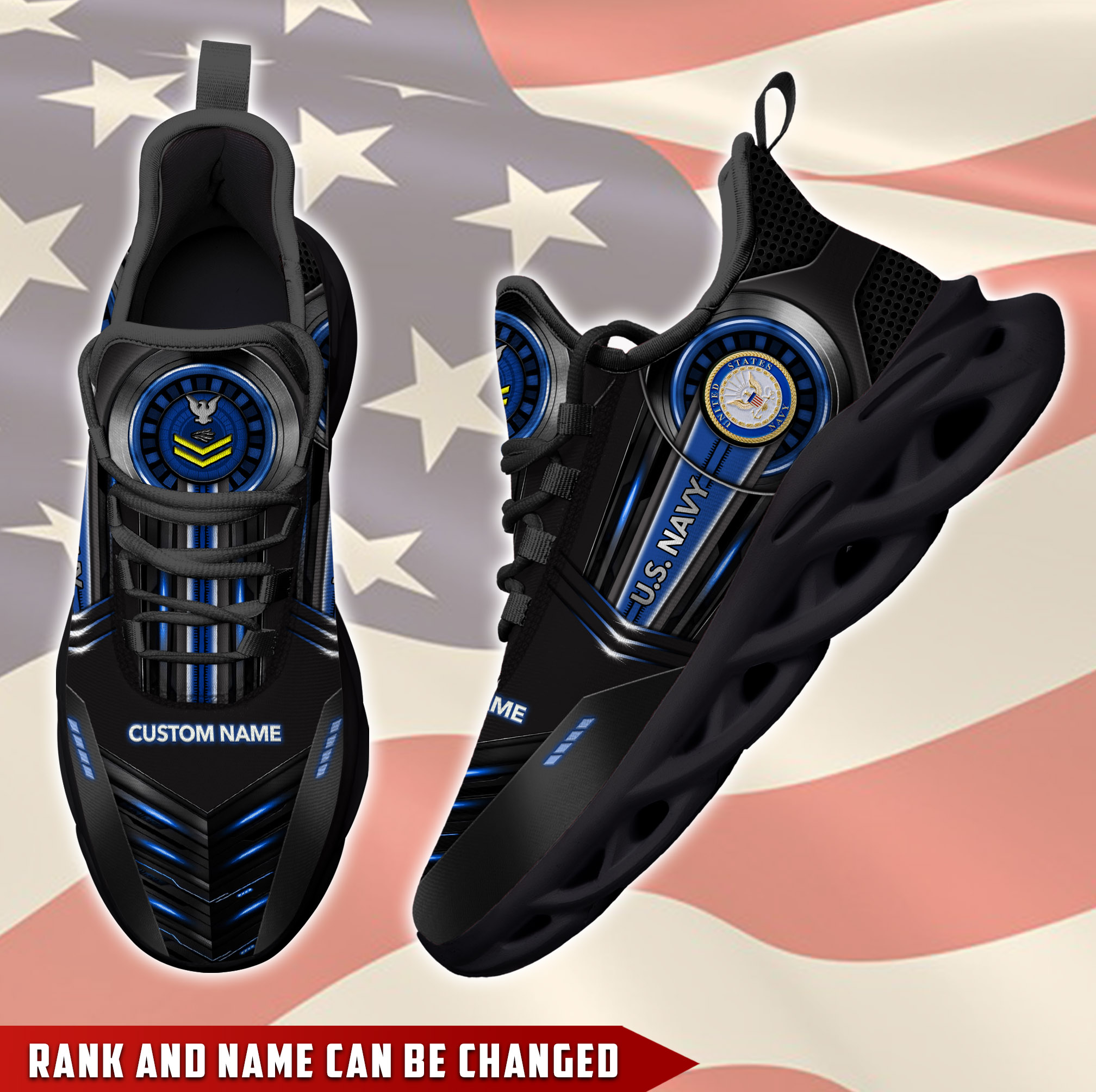 JWFancy US Navy Max Soul Shoes Sneakers For Men And Women