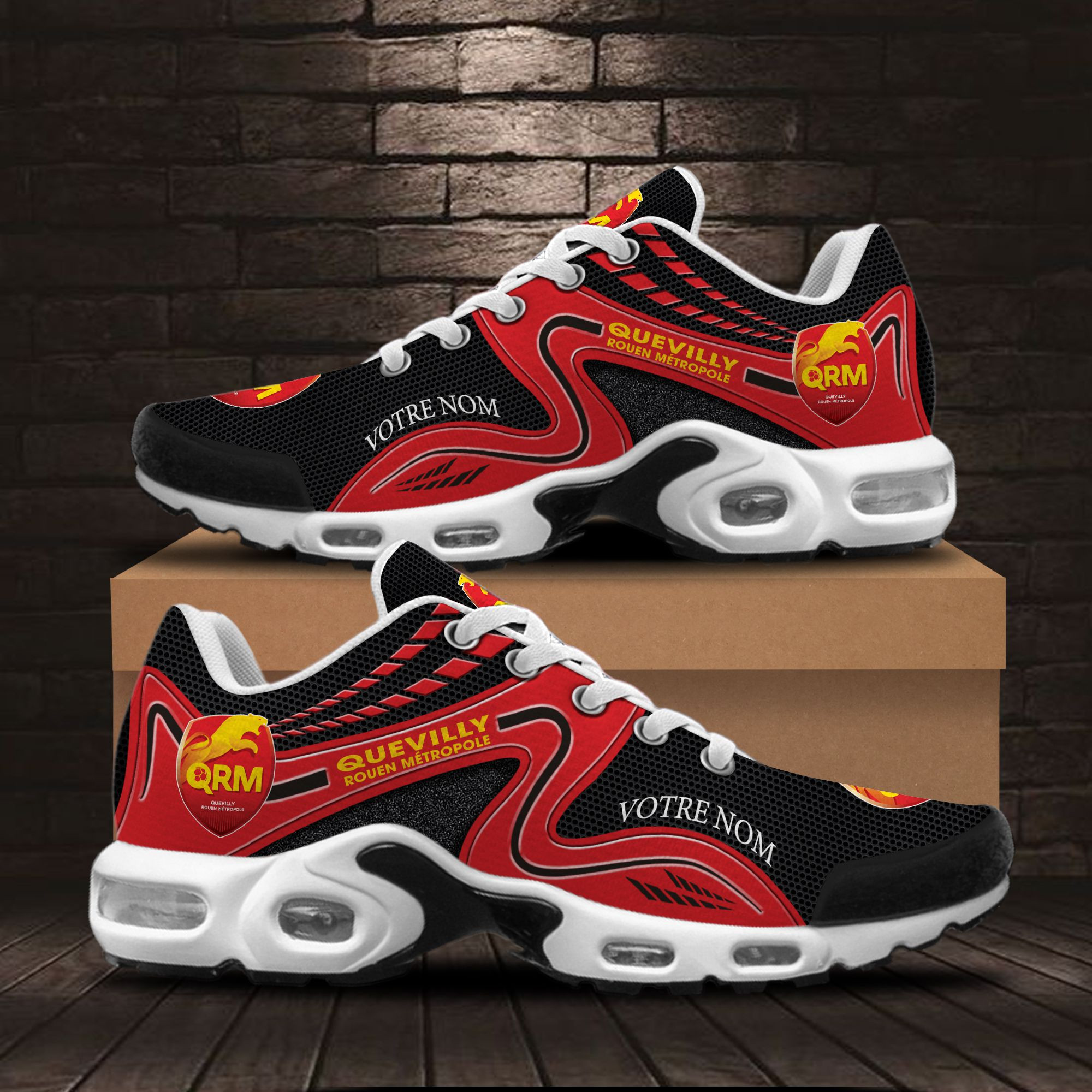 JWFancy US Quevilly-Rouen Métropole TN Shoes Sneakers For Men And Women
