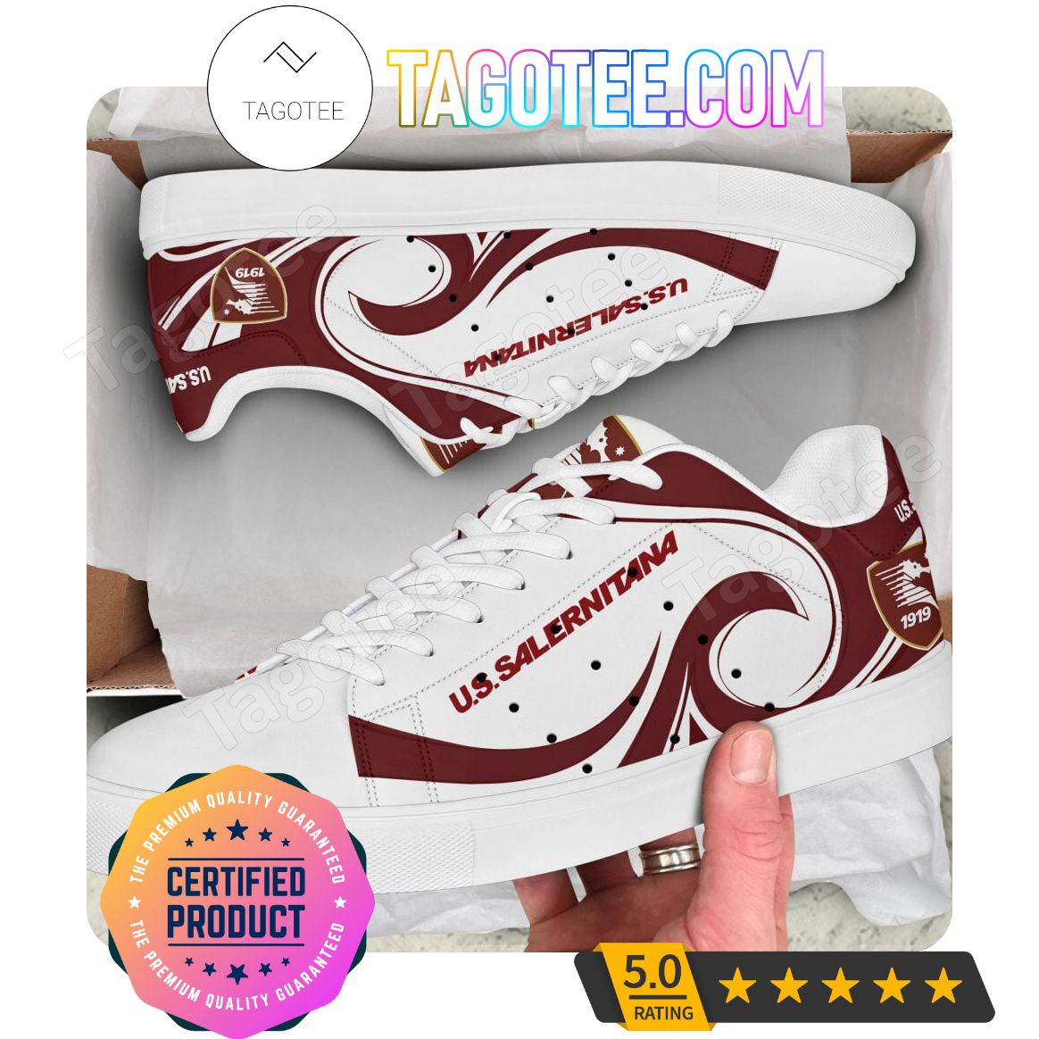 JWFancy US Salernitana Skate Stan Shoes Sneakes For Men And Women