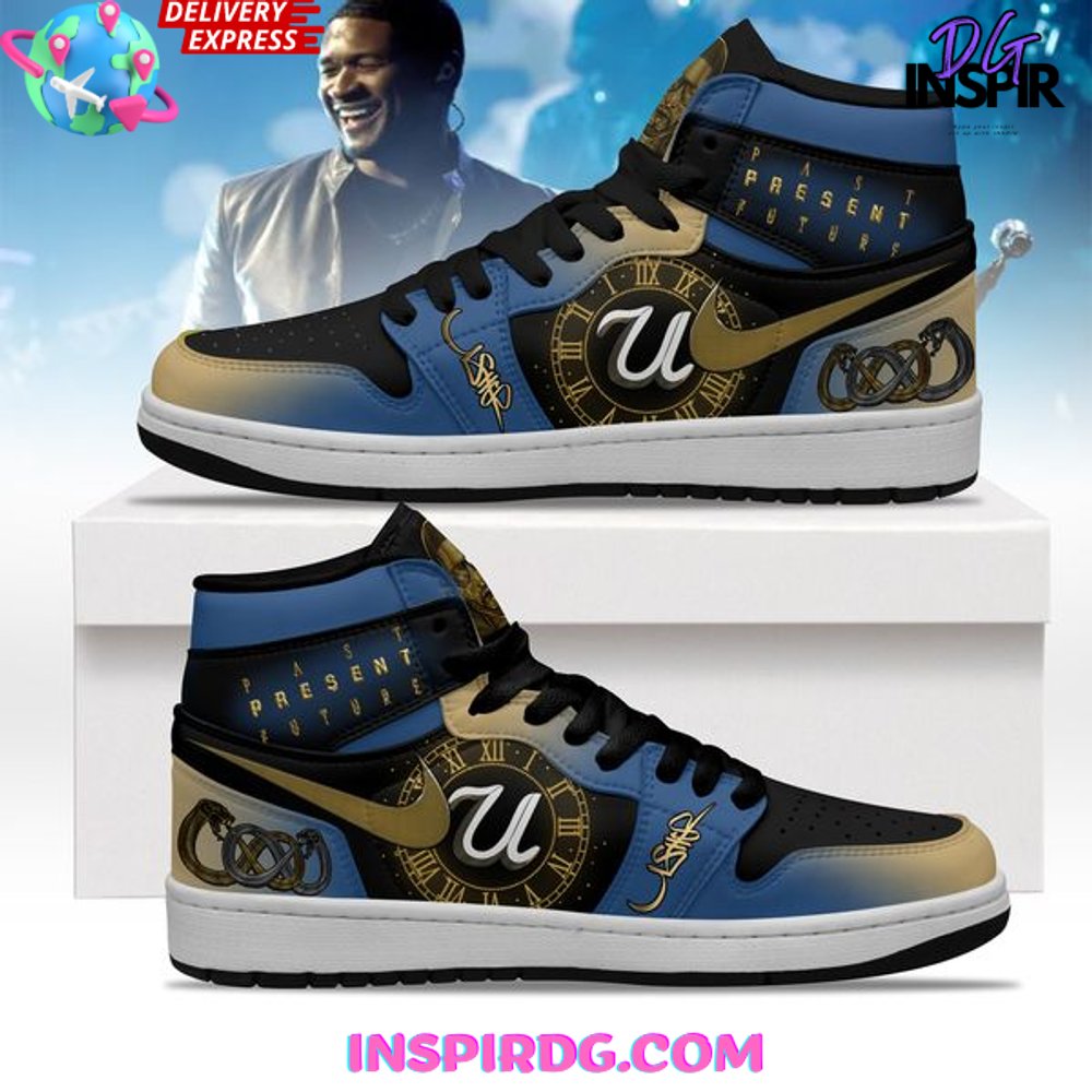 JWFancy Usher AJ1 High Sneakers Shoes For Men And Women
