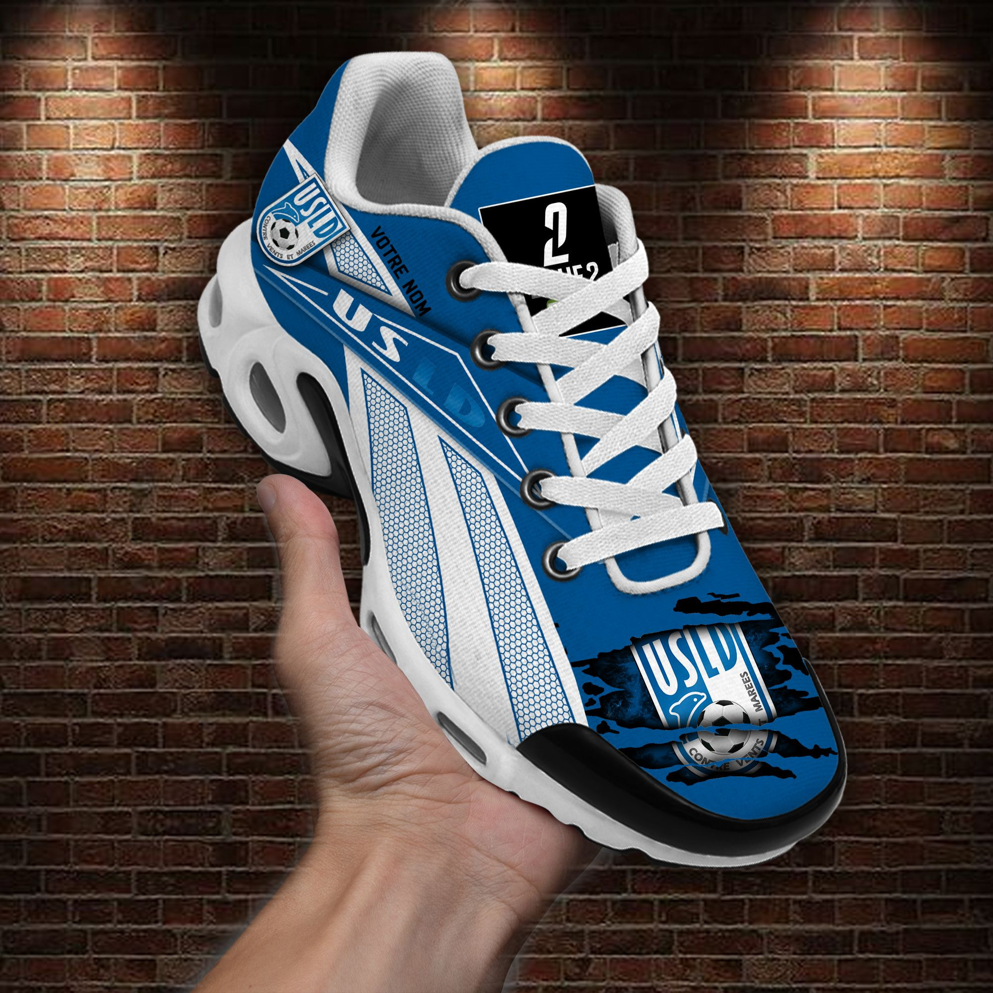 JWFancy USL Dunkerque TN Shoes Sneakers For Men And Women