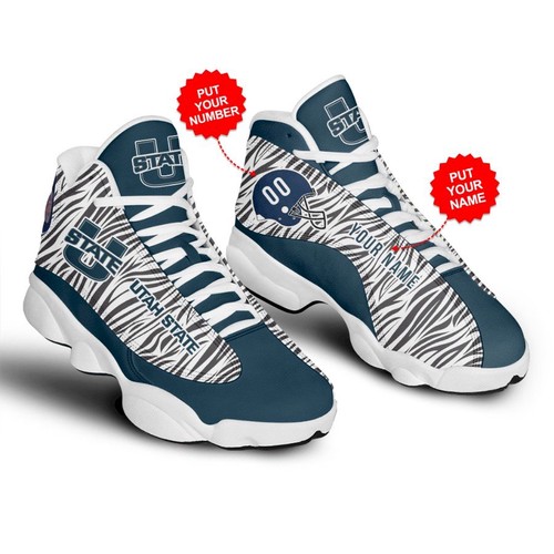 JWFancy Utah State Aggies AJ13 Sneakers Shoes For Men And Women