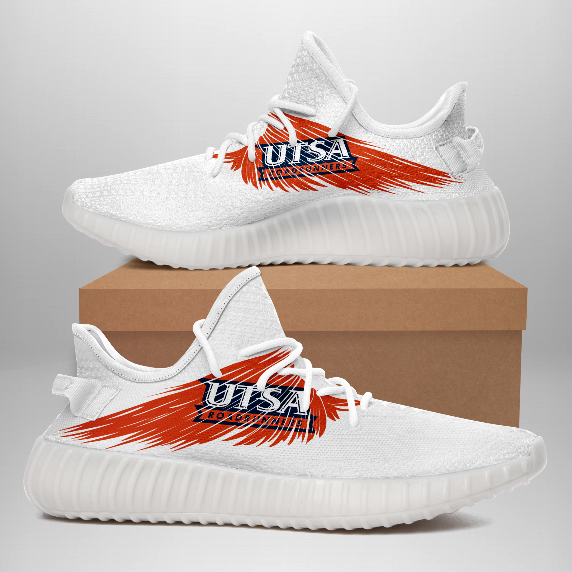 JWFancy UTSA Roadrunners Yeezy Boost Shoes For Men And Women