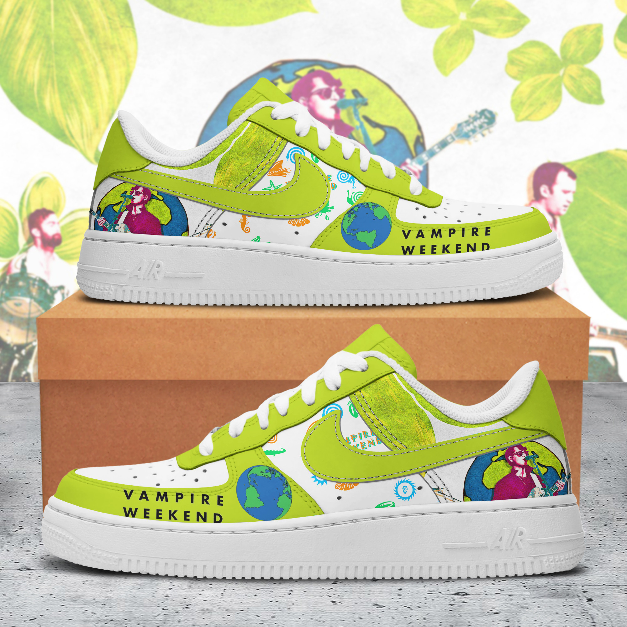 JWFancy Vampire Weekend Air Low-Top Sneakers Shoes For Men And Women