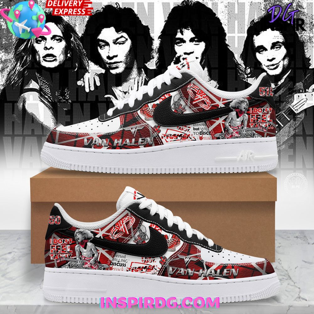 JWFancy Van Halen Air Low-Top Sneakers Shoes For Men And Women