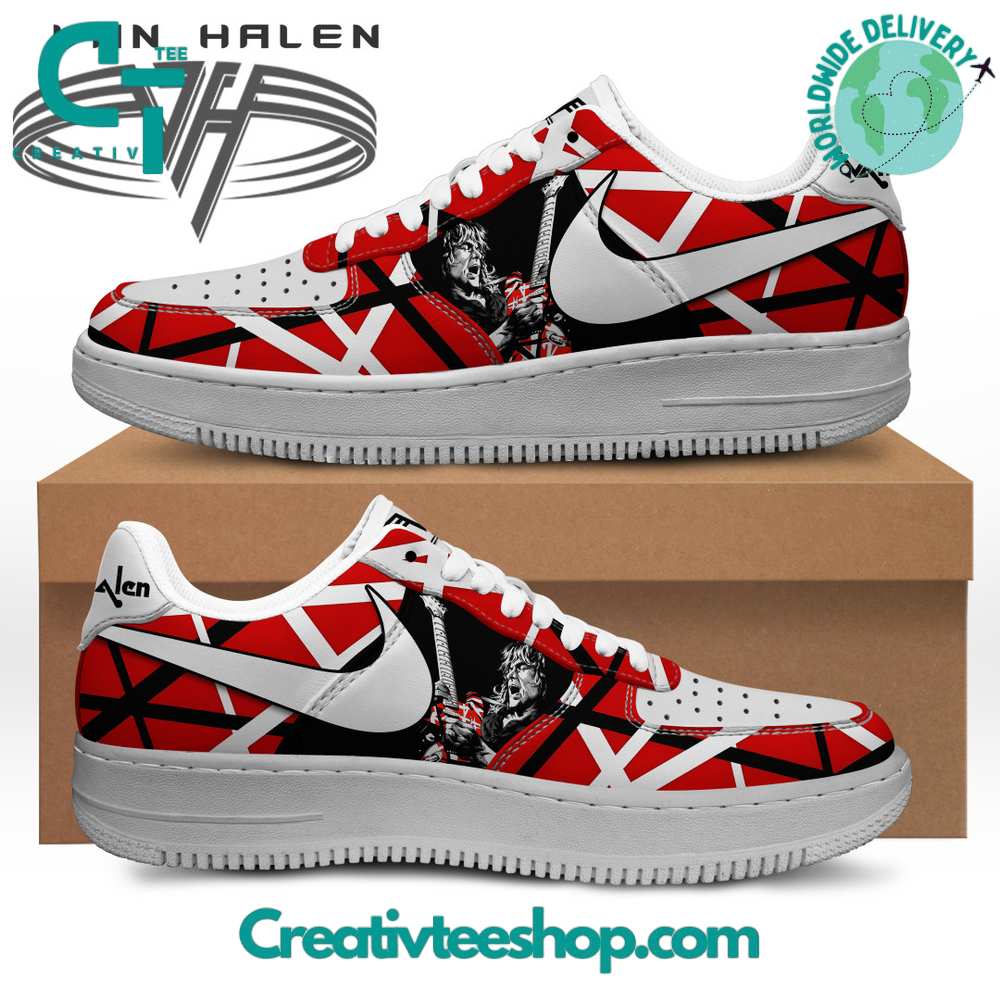 JWFancy Van Halen Air Low-Top Sneakers Shoes For Men And Women