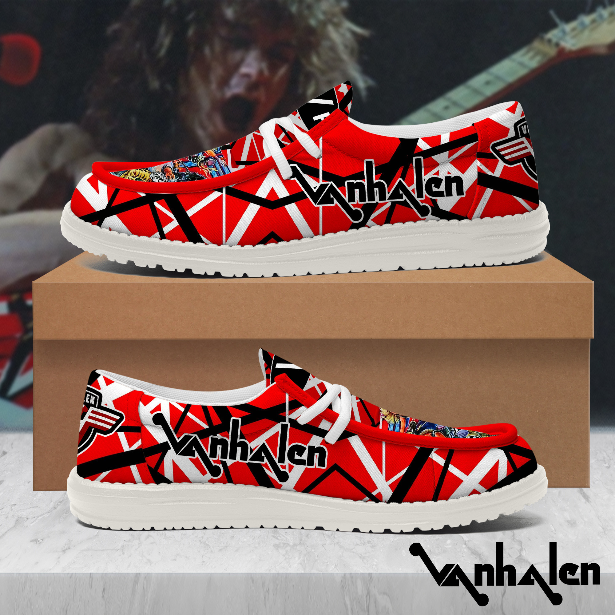 JWFancy Van Halen – Custom Name Hey Dude