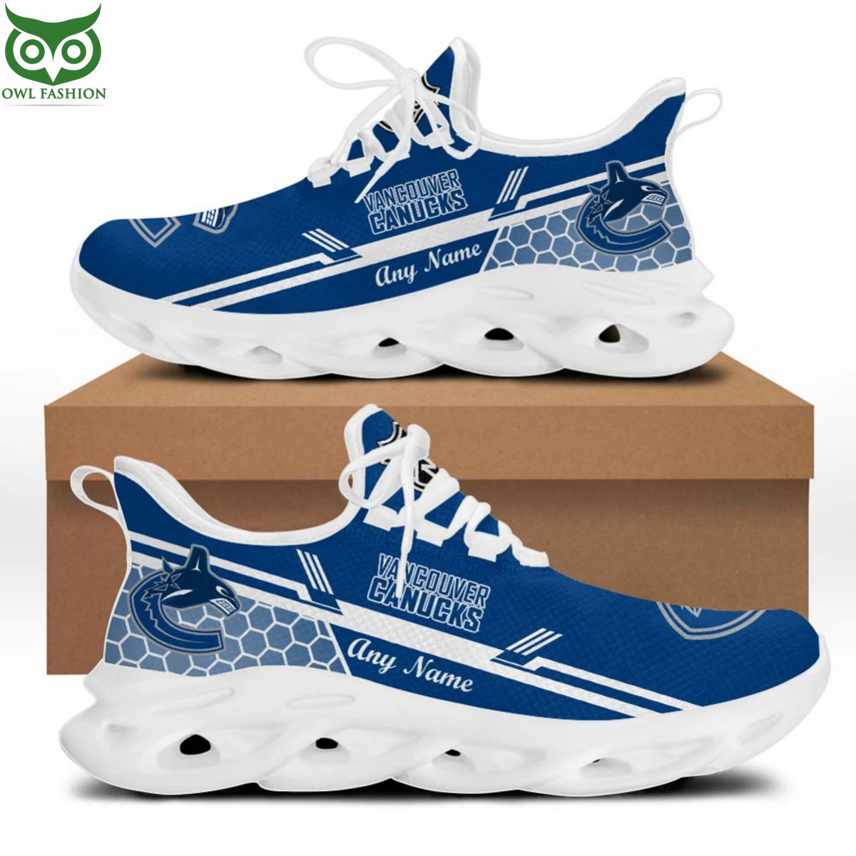 JWFancy Vancouver Canucks Max Soul Shoes Sneakers For Men And Women