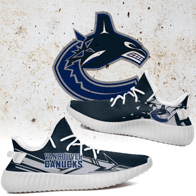 JWFancy Vancouver Canucks Yeezy Boost Shoes For Men And Women