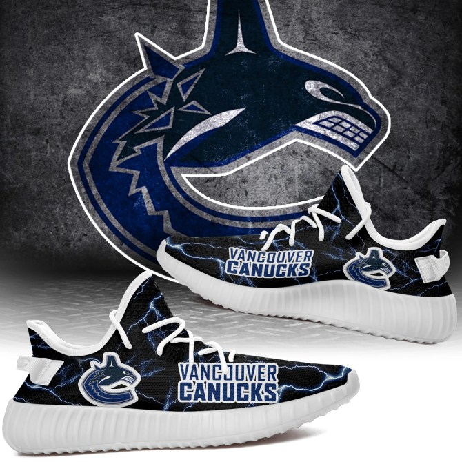 JWFancy Vancouver Canucks Yeezy Boost Shoes For Men And Women