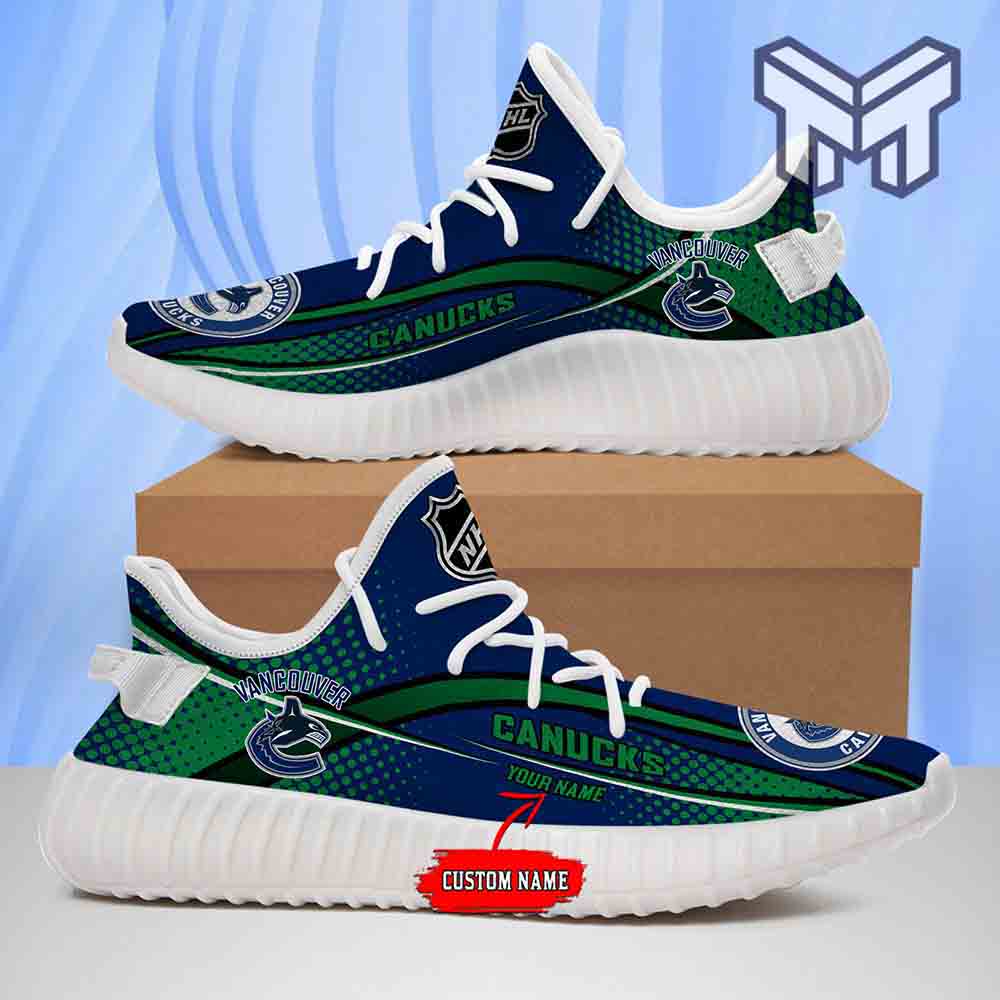 JWFancy Vancouver Canucks Yeezy Boost Shoes For Men And Women