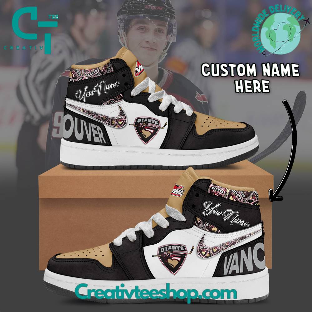 JWFancy Vancouver Giants AJ1 High Sneakers Shoes For Men And Women