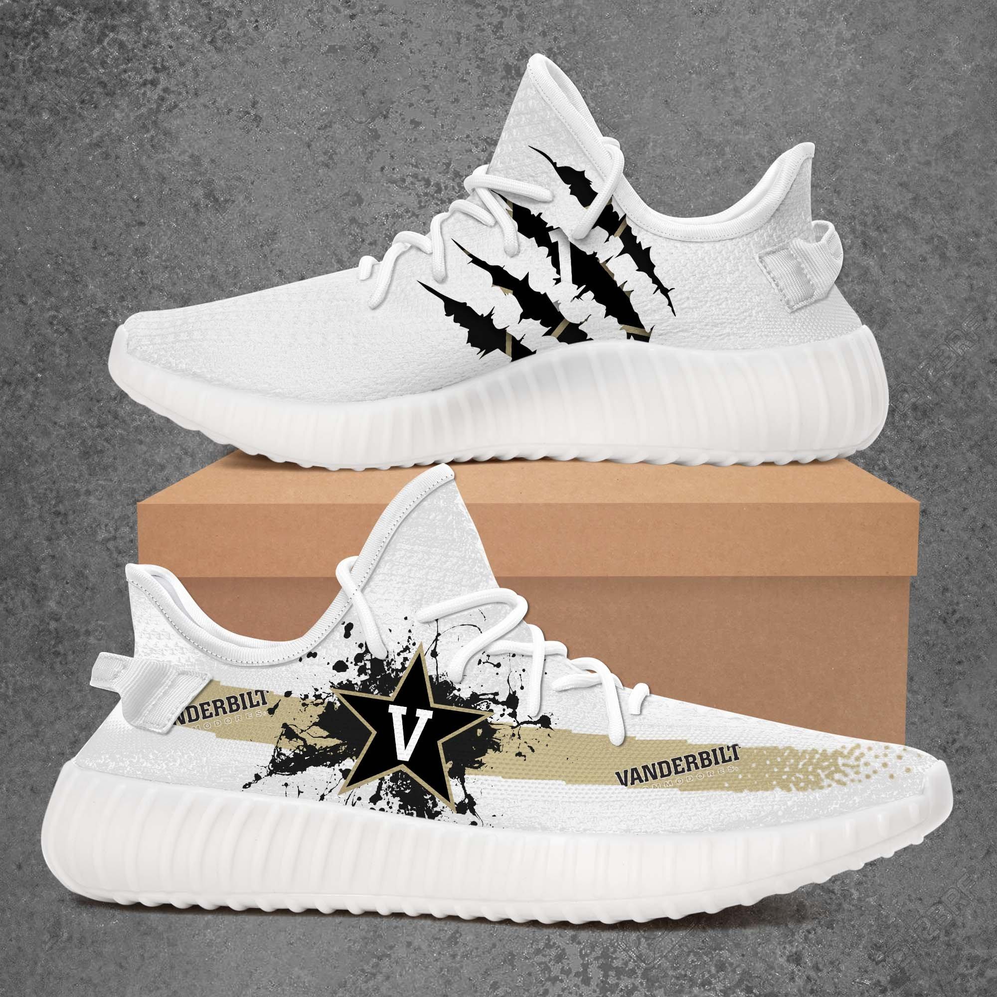 JWFancy Vanderbilt Commodores Yeezy Boost Shoes For Men And Women