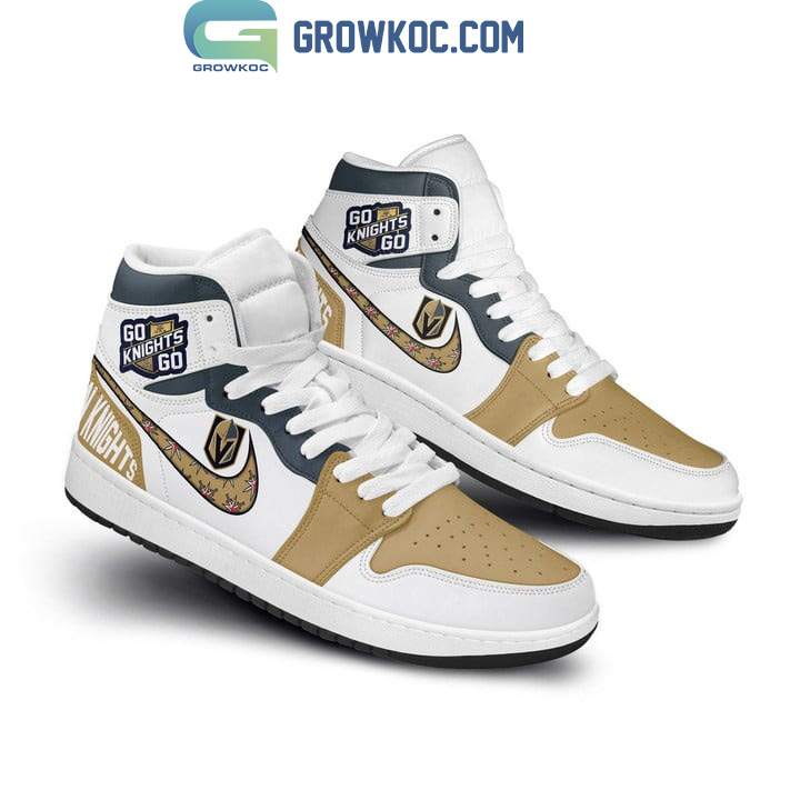 JWFancy Vegas Golden Knights AJ1 High Sneakers Shoes For Men And Women
