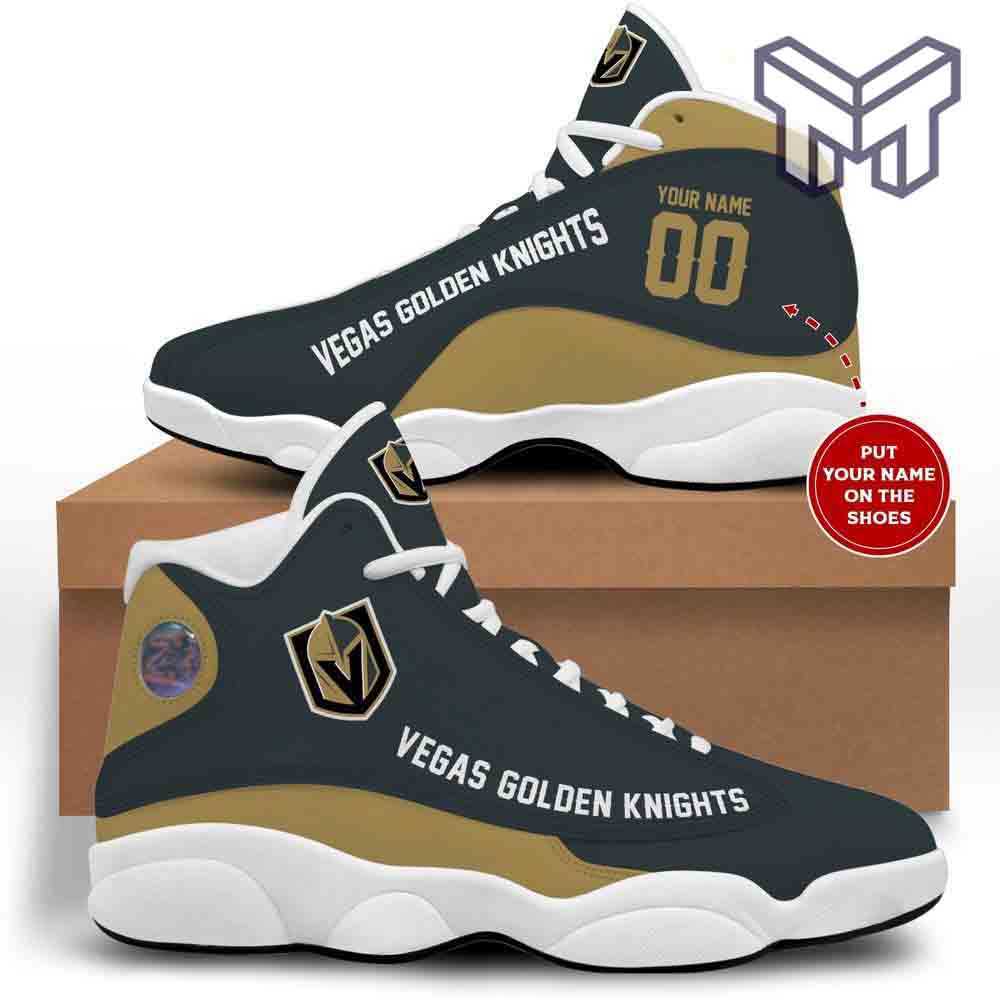 JWFancy Vegas Golden Knights AJ13 Sneakers Shoes For Men And Women