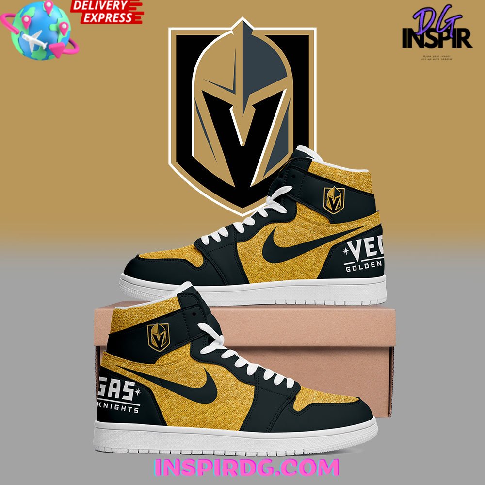 JWFancy Vegas Golden Knights High Sneakers Shoes For Men And Women