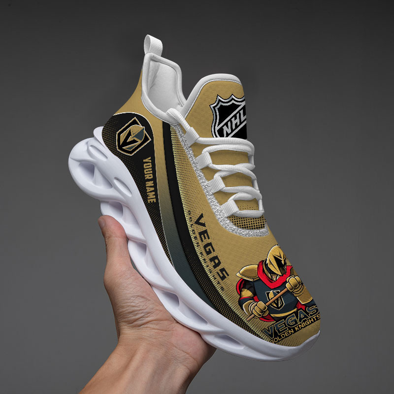 JWFancy Vegas Golden Knights Max Soul Shoes Sneakers For Men And Women