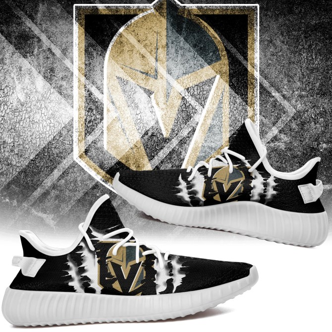 JWFancy Vegas Golden Knights Yeezy Boost Shoes For Men And Women