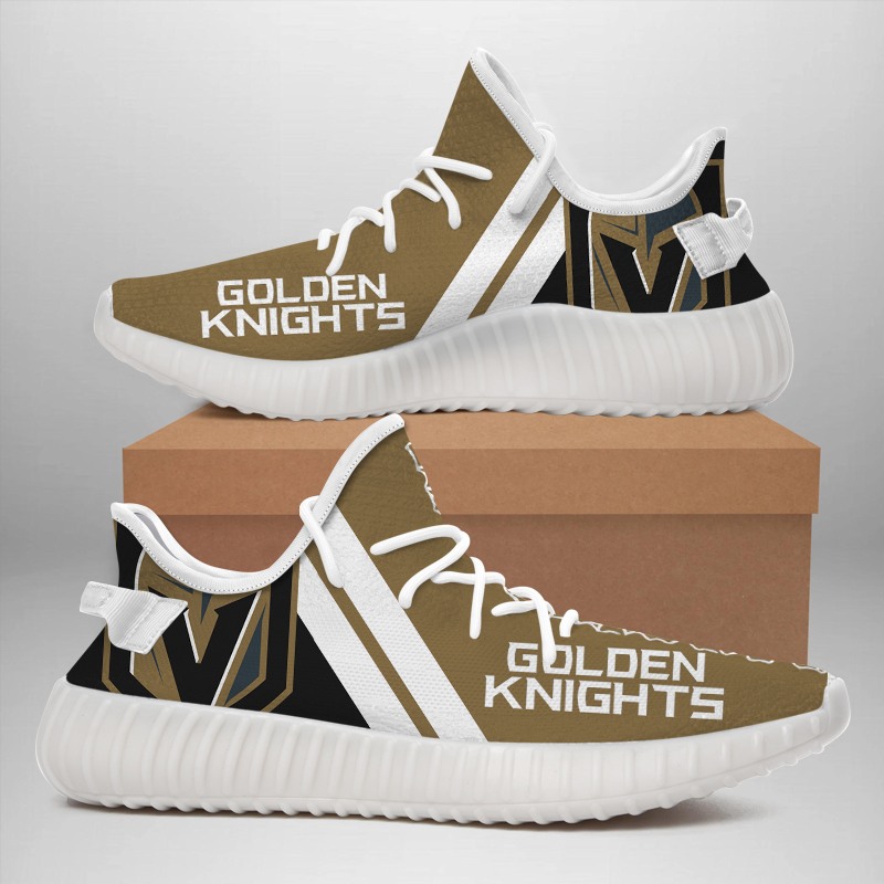 JWFancy Vegas Golden Knights Yeezy Boost Shoes For Men And Women