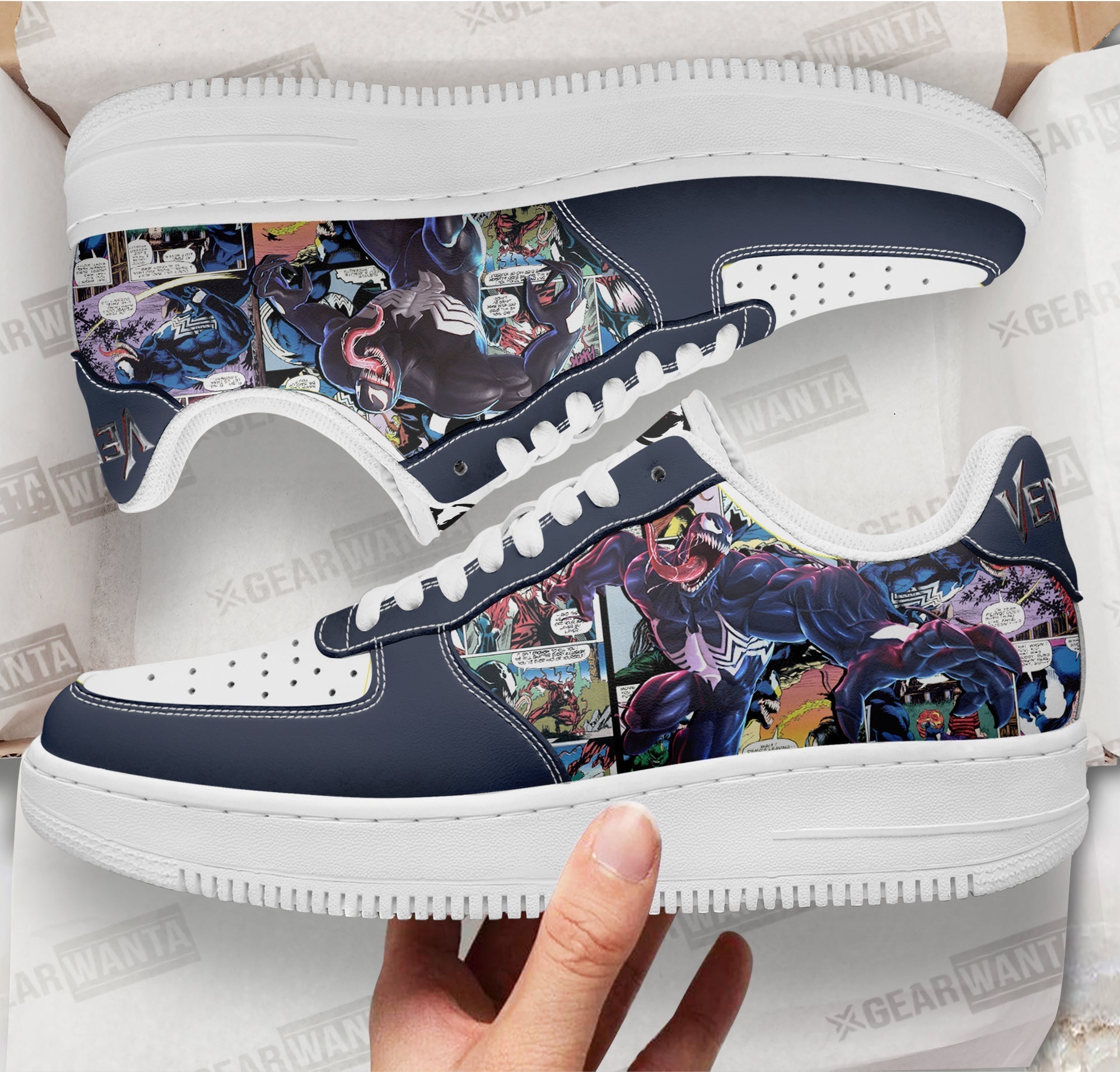 JWFancy Venom Air Low-Top Sneakers Shoes For Men And Women