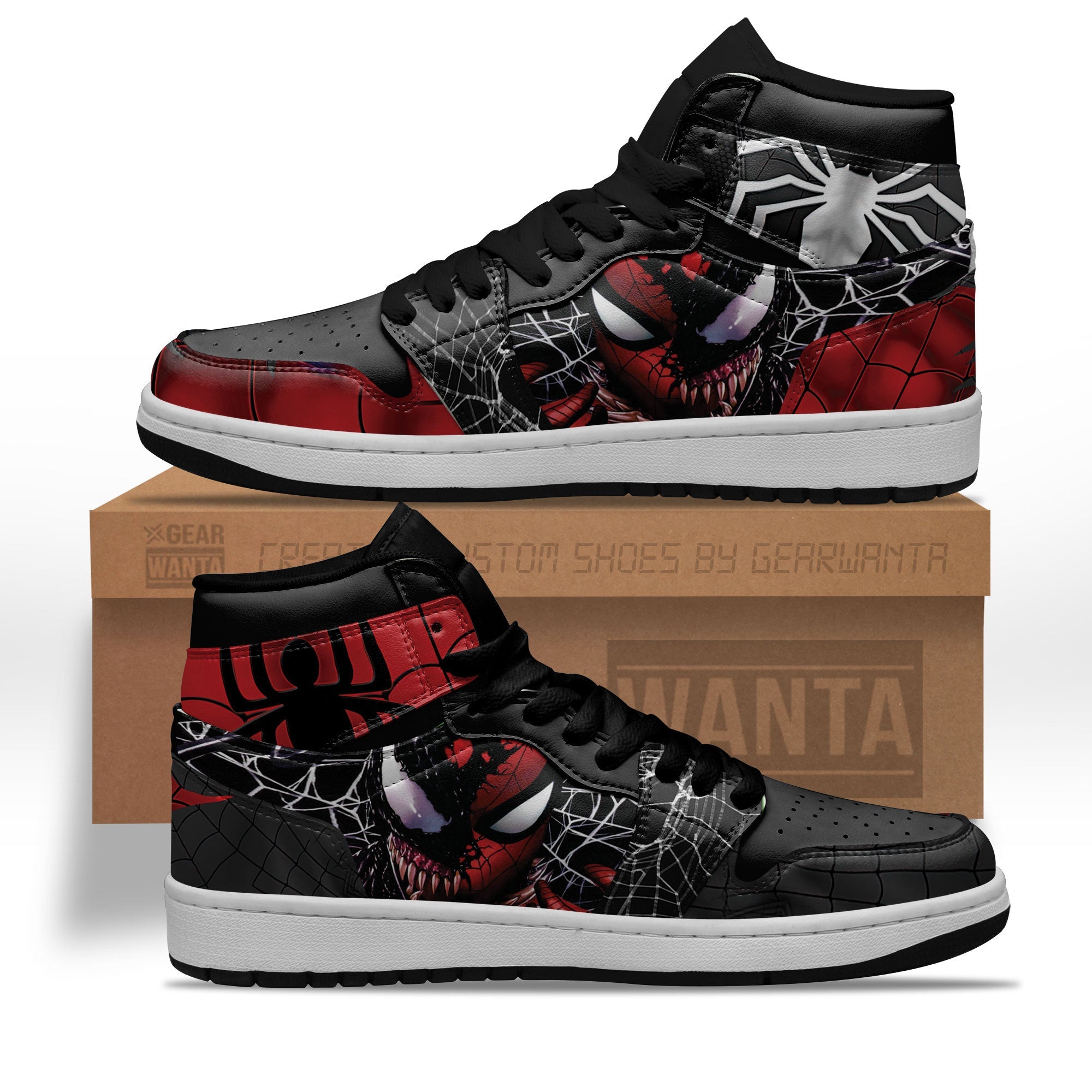 JWFancy Venom AJ1 High Sneakers Shoes For Men And Women