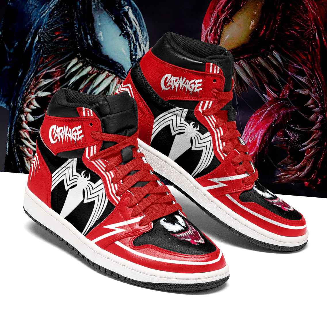 JWFancy Venom AJ1 High Sneakers Shoes For Men And Women