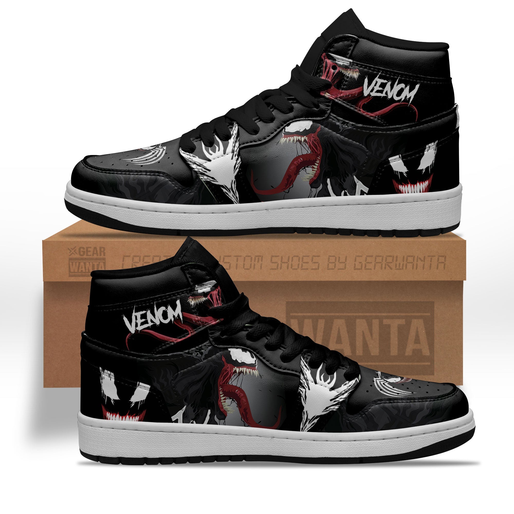 JWFancy Venom AJ1 High Sneakers Shoes For Men And Women