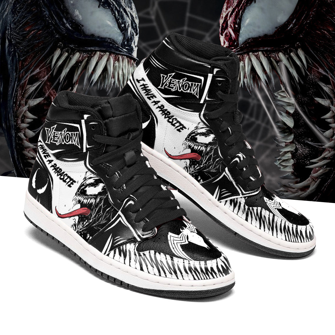 JWFancy Venom AJ1 High Sneakers Shoes For Men And Women