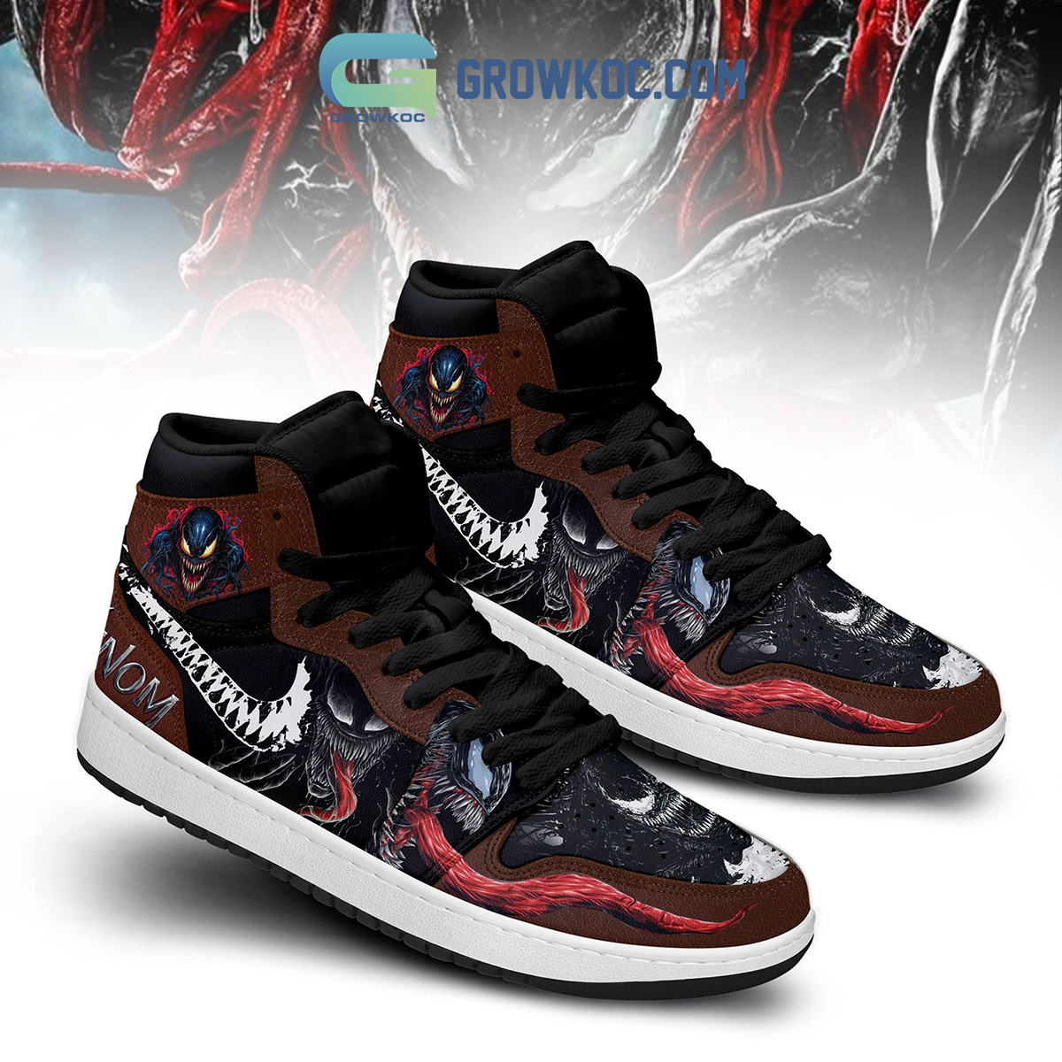 JWFancy Venom AJ1 High Sneakers Shoes For Men And Women
