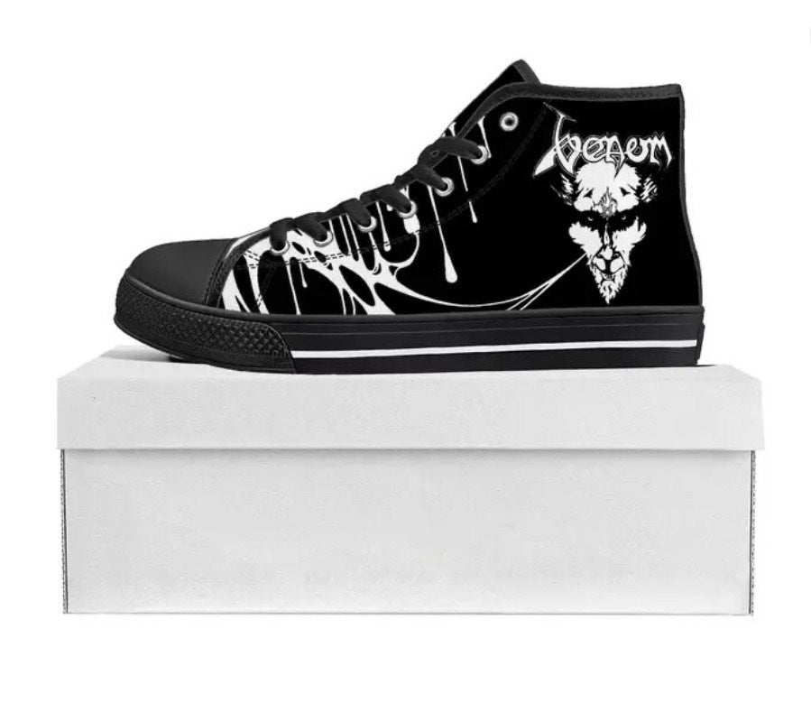 JWFancy Venom High Top Canvas Sneakers Shoes For Men And Women