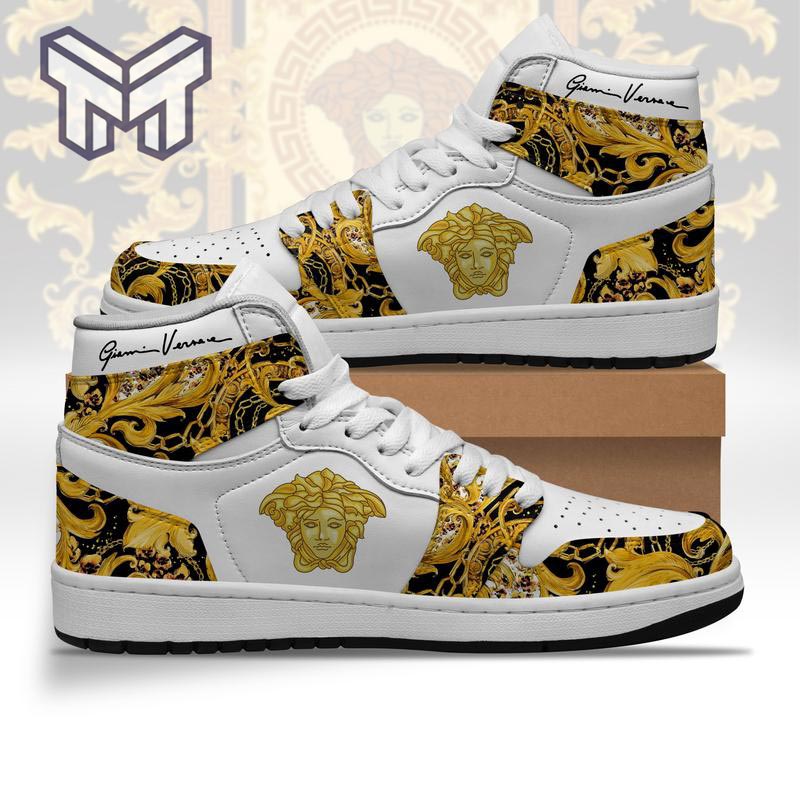 JWFancy Versace AJ1 High Sneakers Shoes For Men And Women