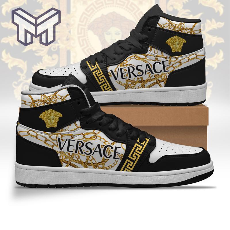 JWFancy Versace AJ1 High Sneakers Shoes For Men And Women