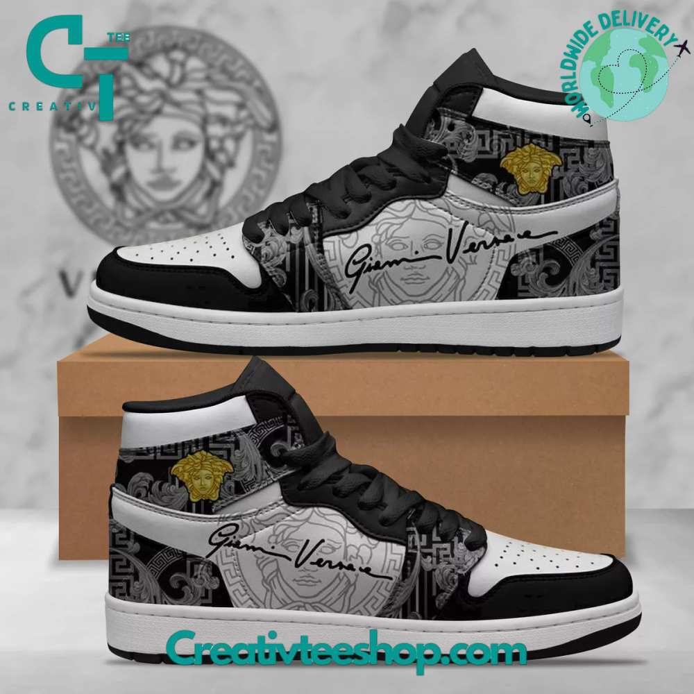 JWFancy Versace AJ1 High Sneakers Shoes For Men And Women