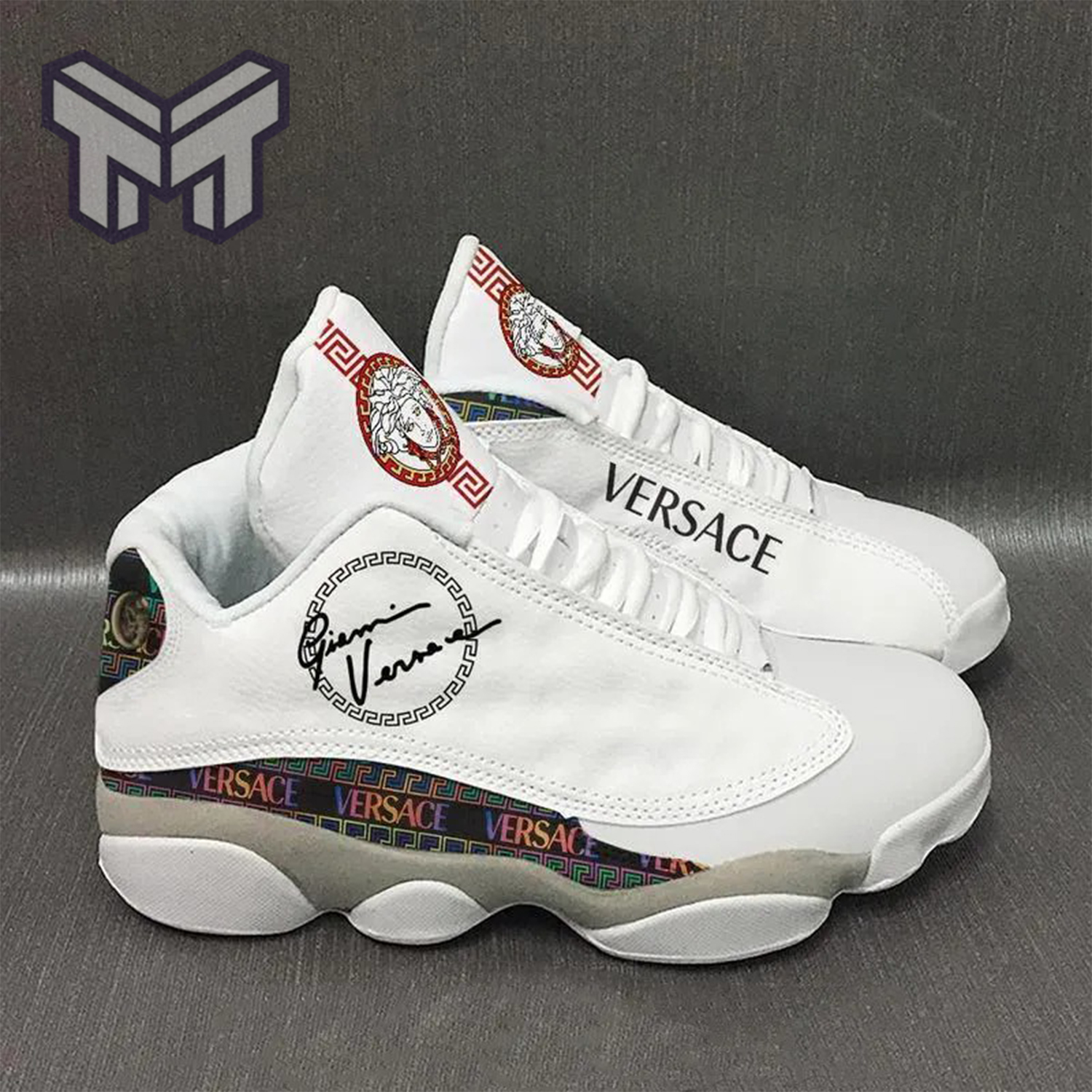 JWFancy Versace AJ13 Sneakers Shoes For Men And Women