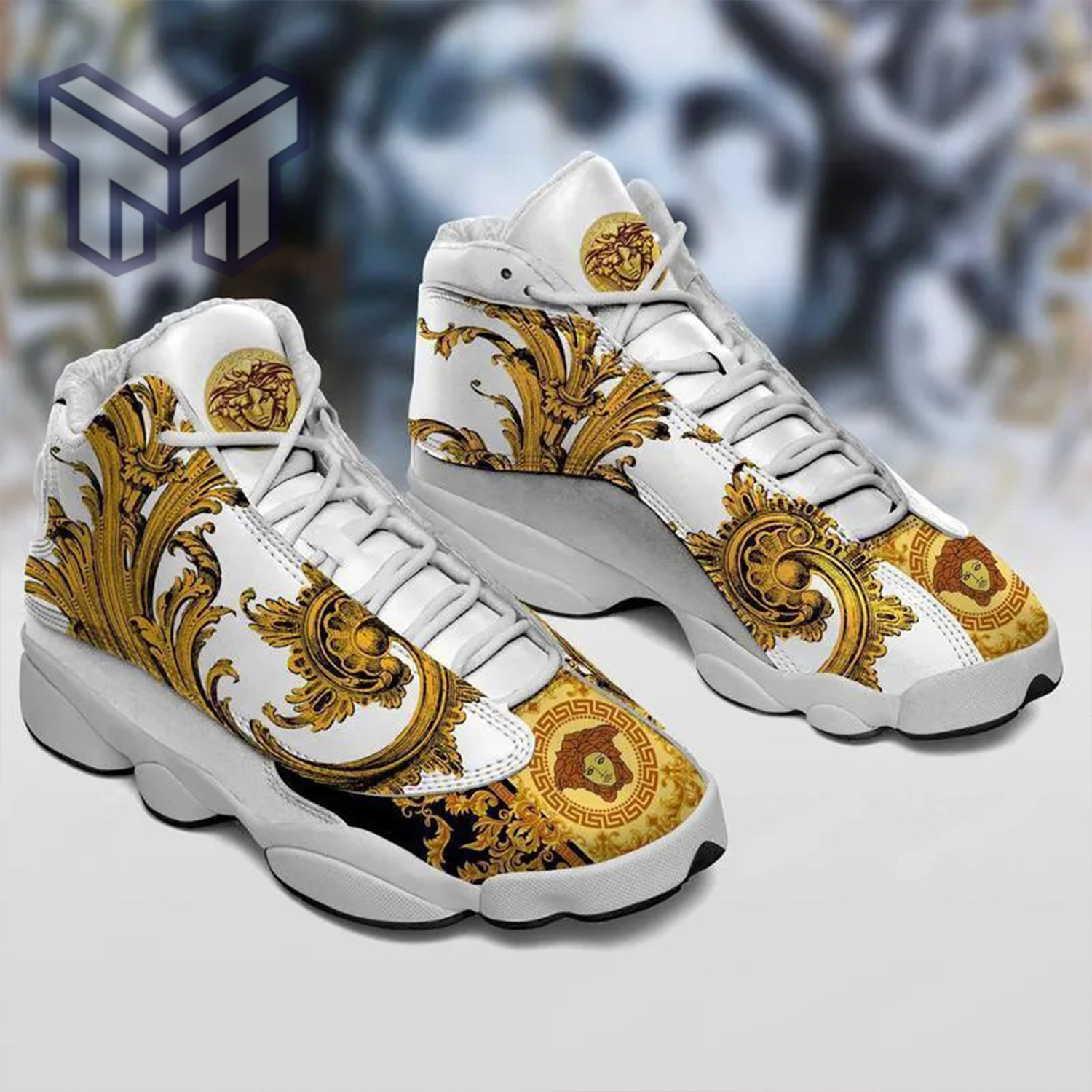JWFancy Versace AJ13 Sneakers Shoes For Men And Women