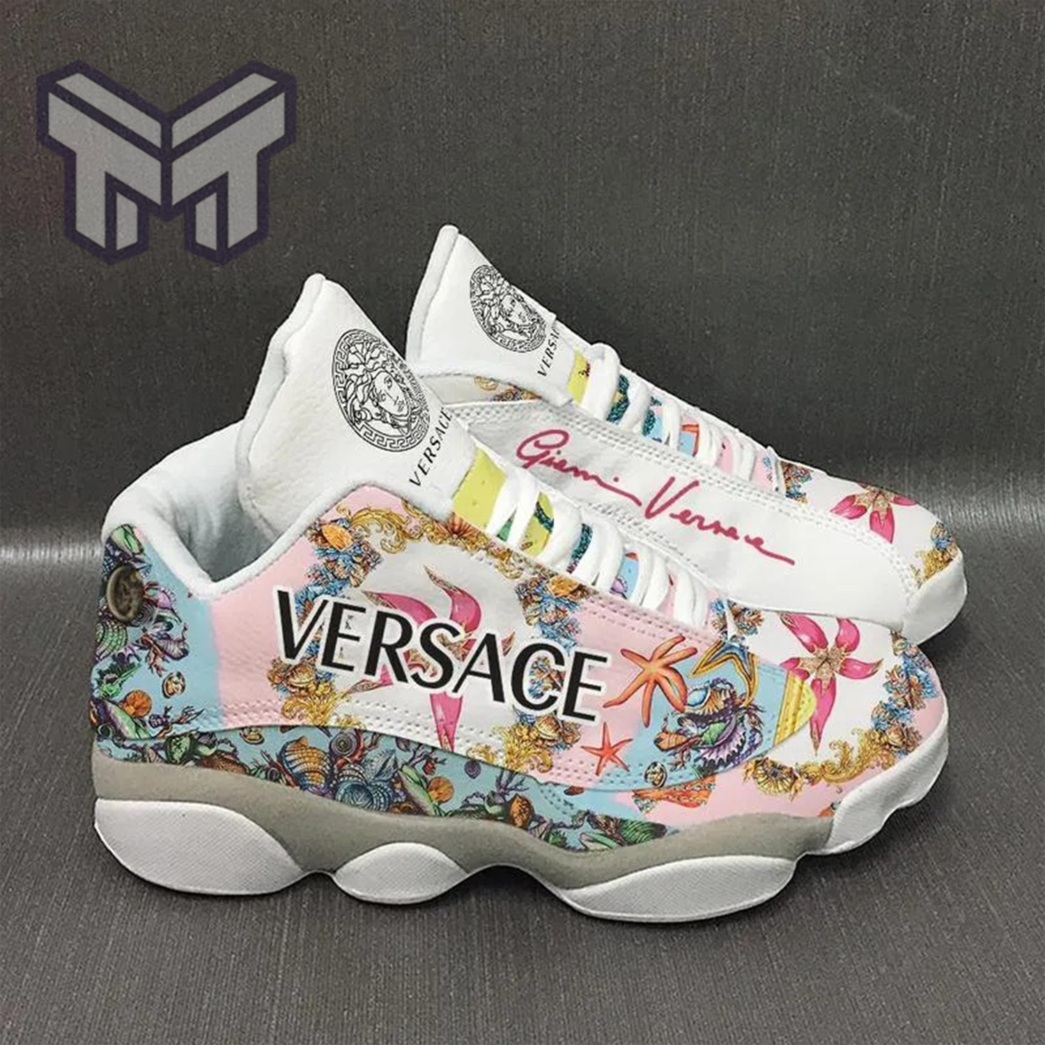 JWFancy Versace AJ13 Sneakers Shoes For Men And Women