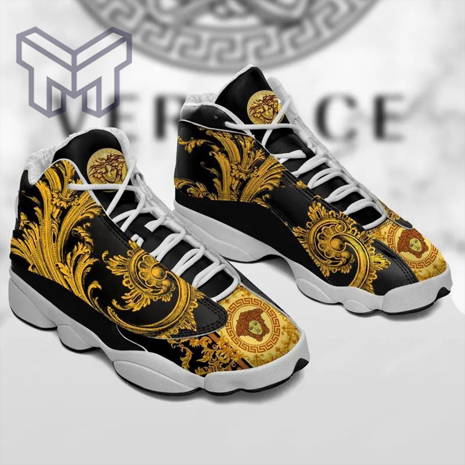 JWFancy Versace AJ13 Sneakers Shoes For Men And Women