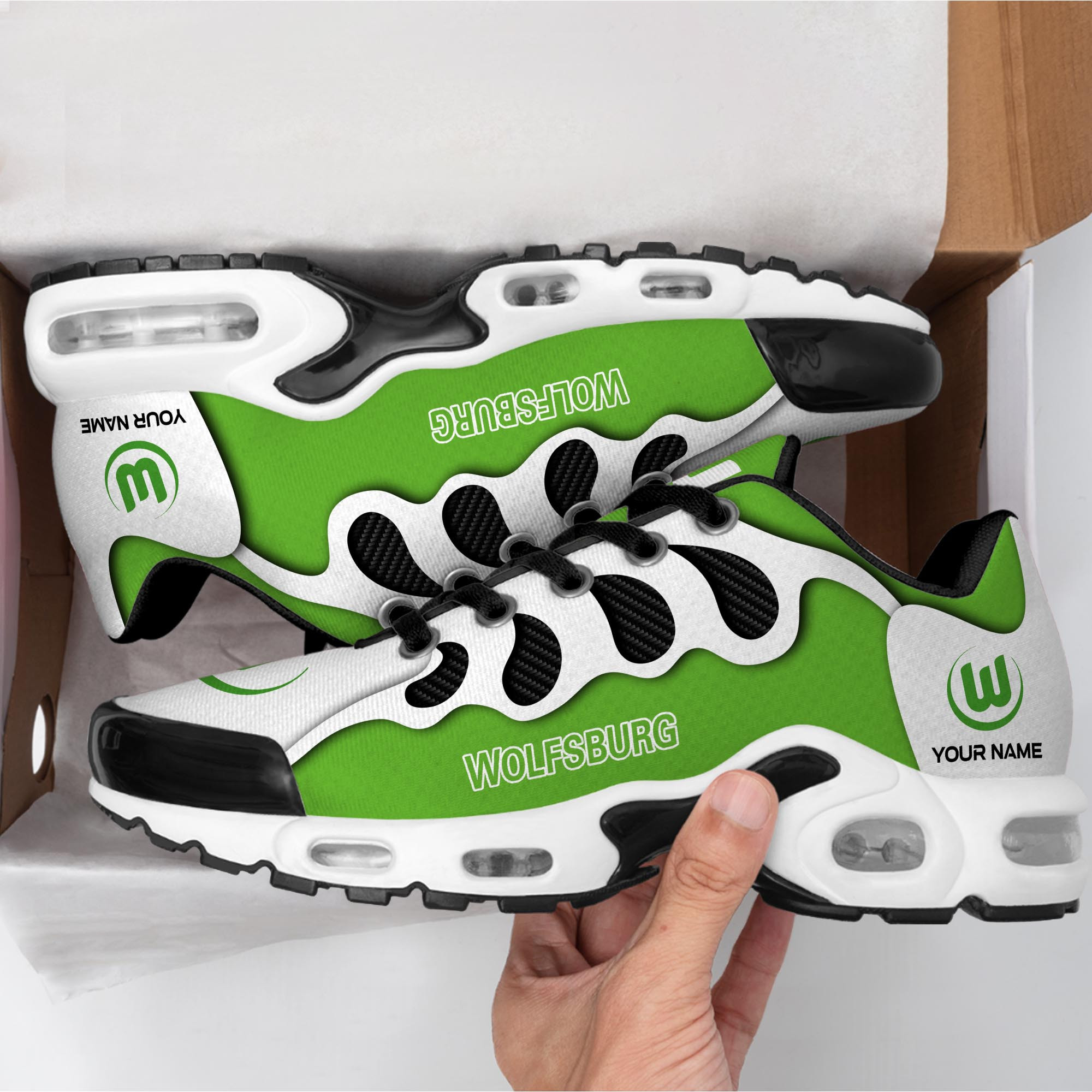 JWFancy VfL Wolfsburg TN Shoes Sneakers For Men And Women