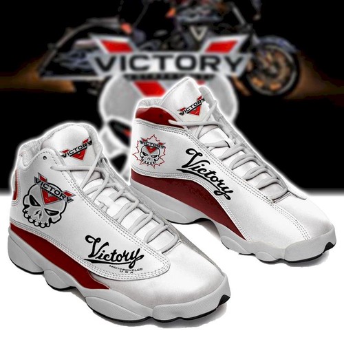 JWFancy Victory Motorcycles AJ13 Sneakers Shoes For Men And Women