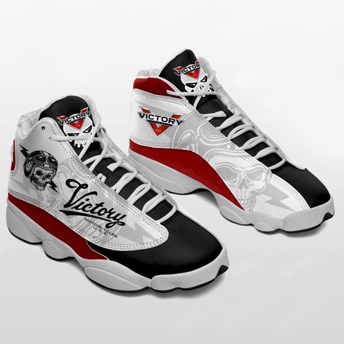 JWFancy Victory Motorcycles AJ13 Sneakers Shoes For Men And Women