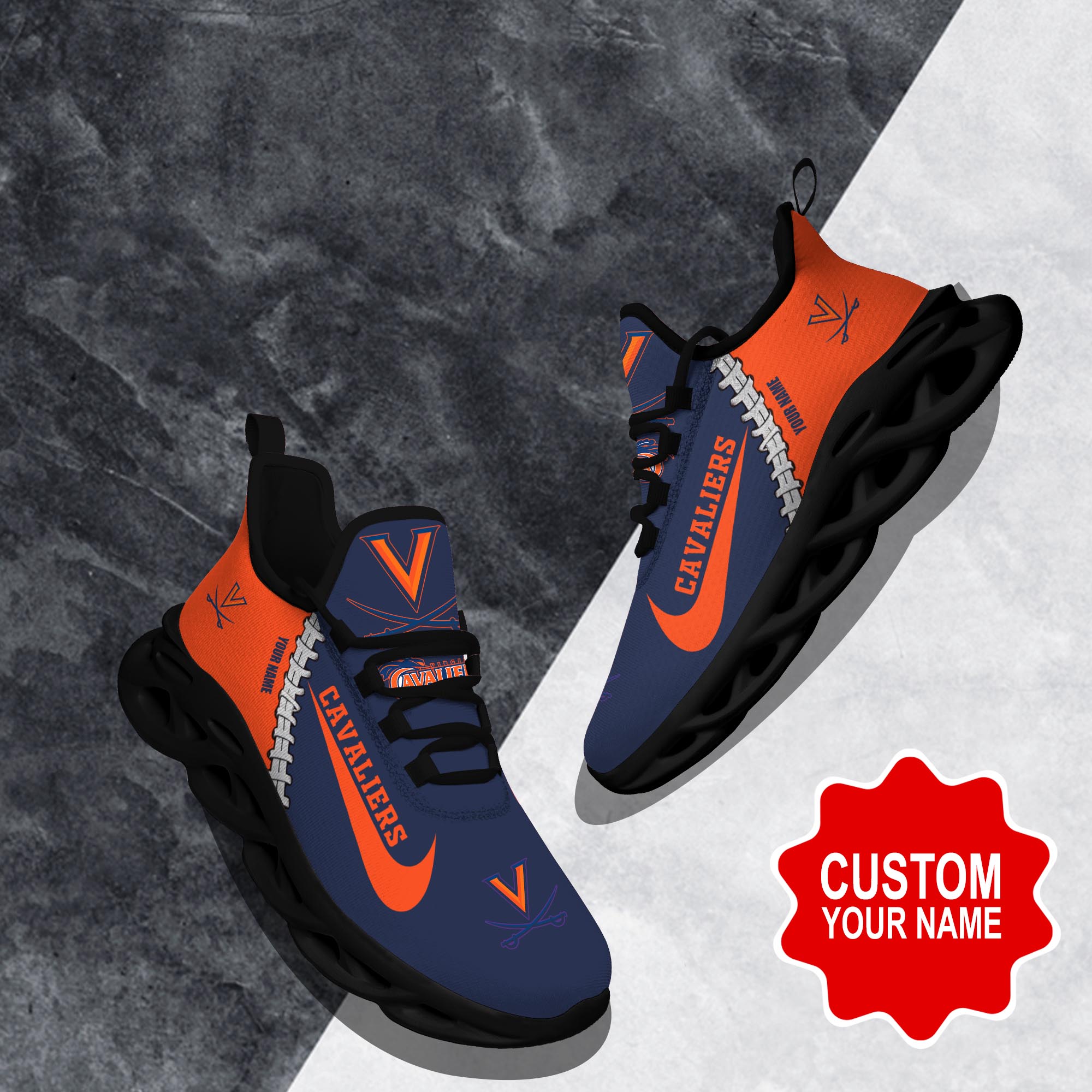 JWFancy Virginia Cavaliers Max Soul Shoes Sneakers For Men And Women