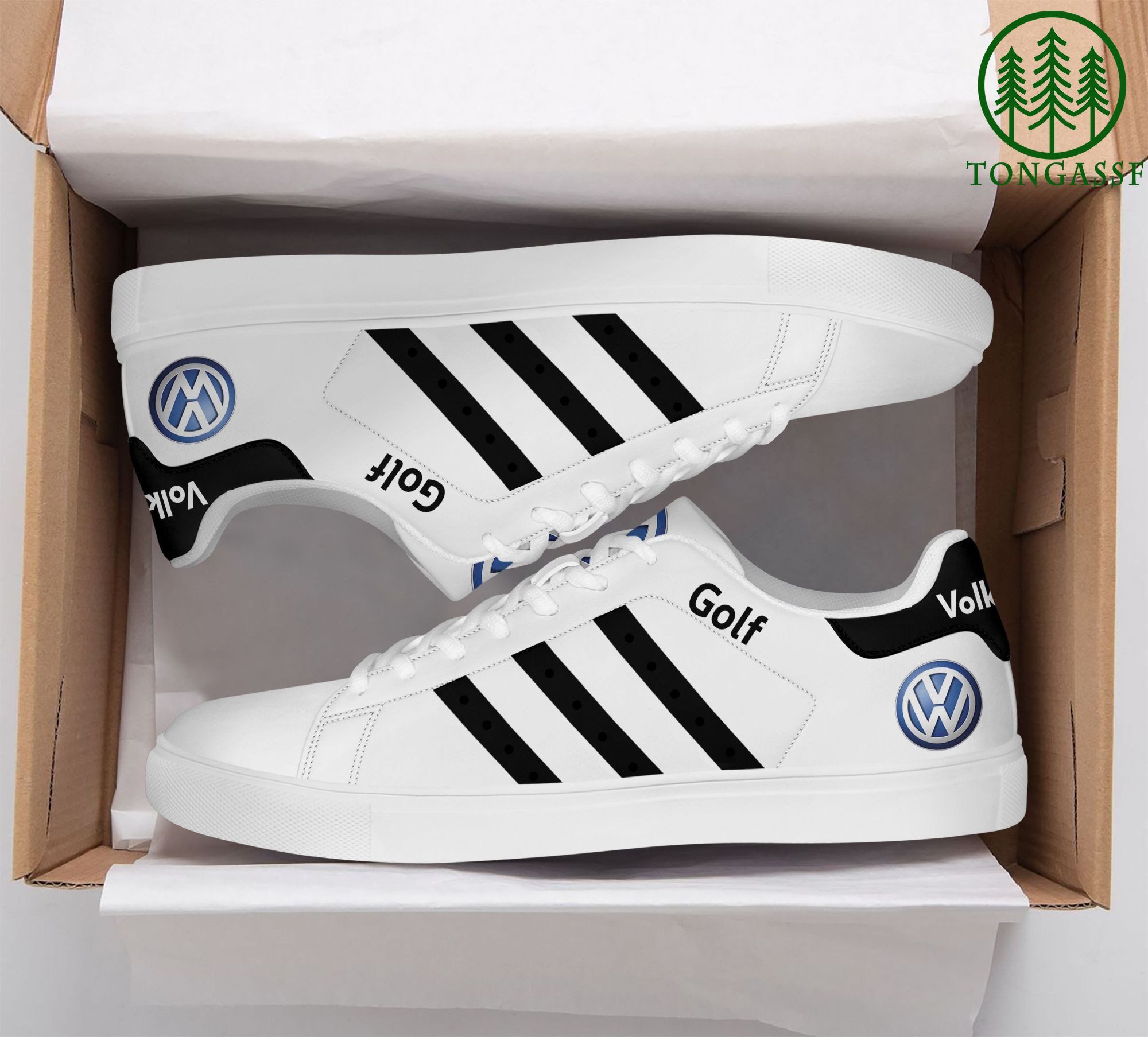 JWFancy Volkswagen Golf Skate Stan Shoes Sneakes For Men And Women