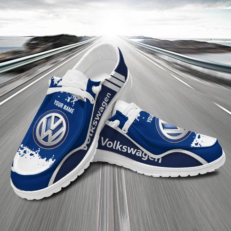 JWFancy Volkswagens Hey Dude Shoes Wally Men's Lace Up Loafers Comfortable For Men And Women