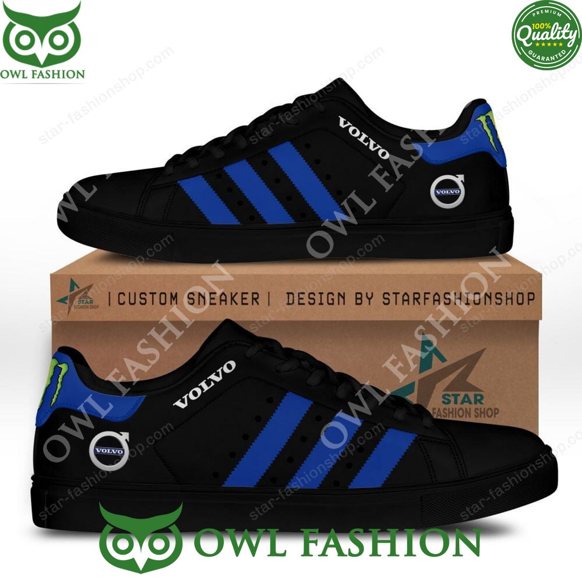 JWFancy Volvo Automotive Skate Stan Shoes Sneakes For Men And Women