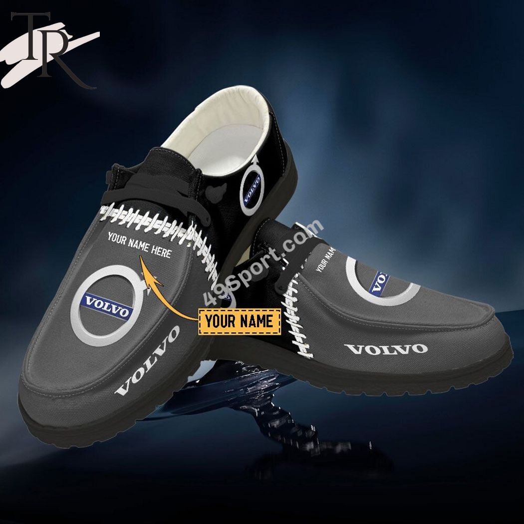 JWFancy Volvo Hey Dude Shoes Wally Men's Lace Up Loafers Comfortable For Men And Women