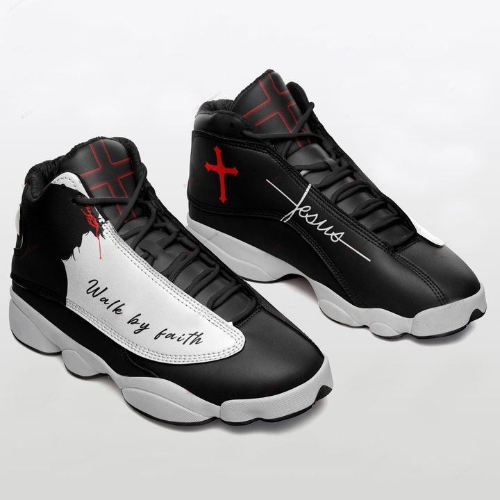 JWFancy Walk By Faith AJ13 Sneakers Shoes For Men And Women
