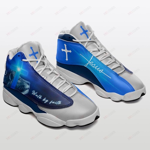 JWFancy Walk By Faith AJ13 Sneakers Shoes For Men And Women