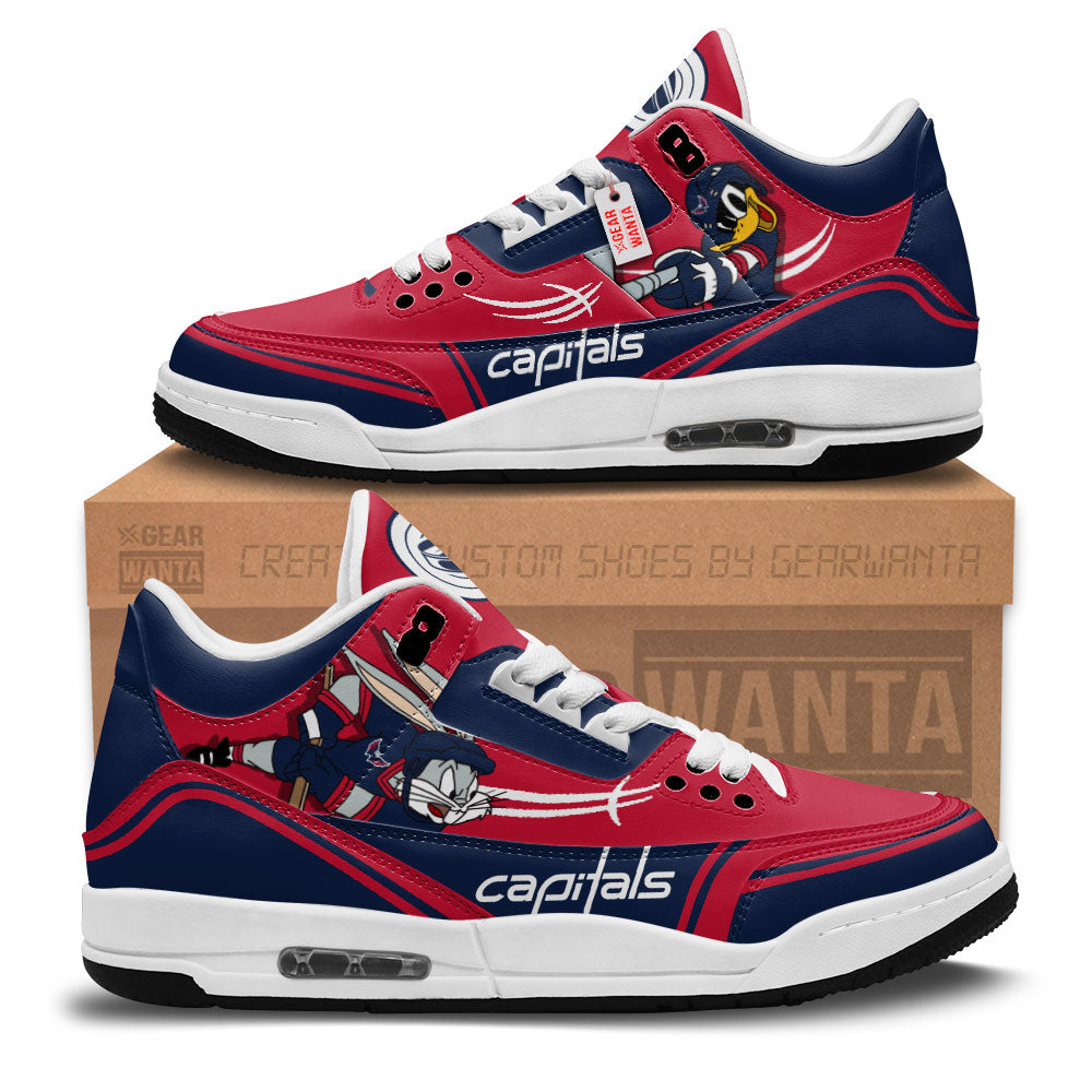 JWFancy Washington Capitals AJ3 Sneakers Shoes For Men And Women
