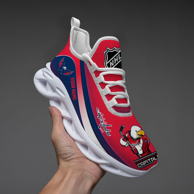 JWFancy Washington Capitals Max Soul Shoes Sneakers For Men And Women